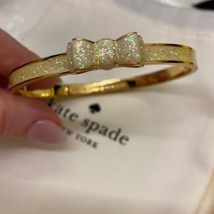 Kate spade ♠️ glitter bangle bracelet!
